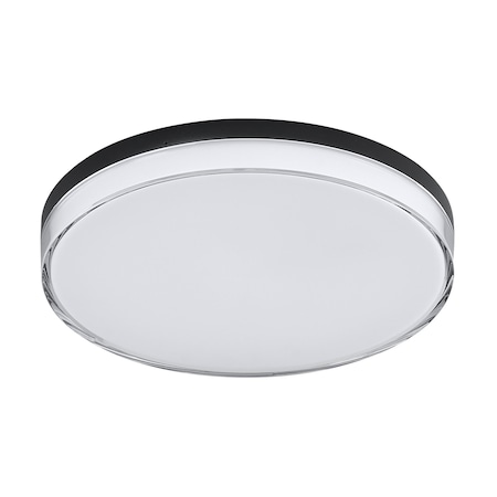 Maxim Lighting Edge 11'' LED Flush Mount, Black 59764CLFTBK